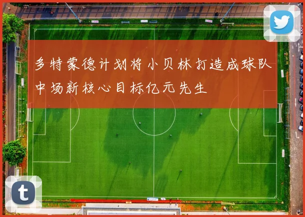 多特蒙德计划将小贝林打造成球队中场新核心目标亿元先生